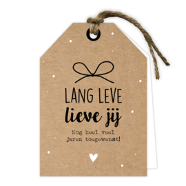 Wenskaart | Lang leve lieve jij