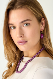 Oorbellen Lola | Fuchsia