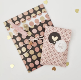 Cadeauzakjes Pearl Pink | per 10 stuks