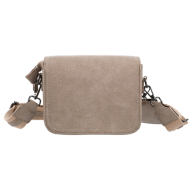 Tas Toulon Taupe – Crossbody, Schoudertas & Heuptas