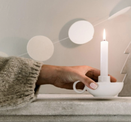 Candle holder Chris | Wit
