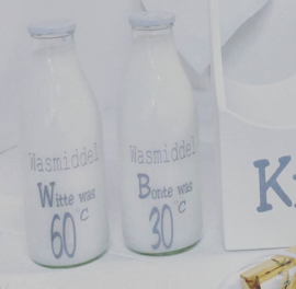 Fles Witte Was