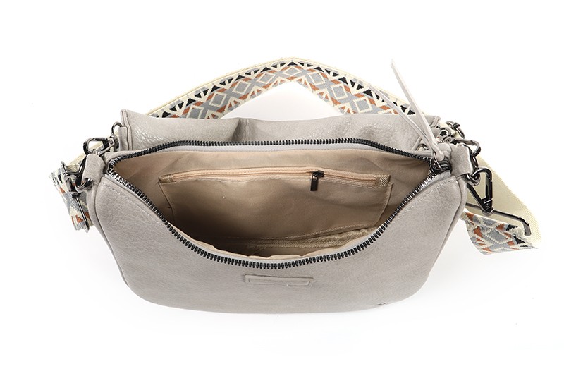 Crossbody Mortara | Lichtgrijs