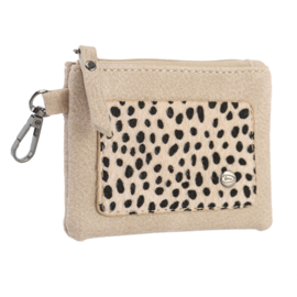 Portemonneetje Porto Naturel Dot | Dierenprint