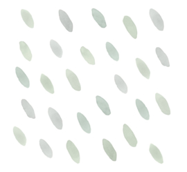 Muurstickers Druppels | Groen