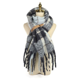 Sjaal Mont Blanc | Blauw