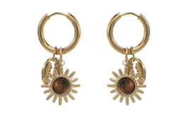 Oorbellen Lauren | Stone