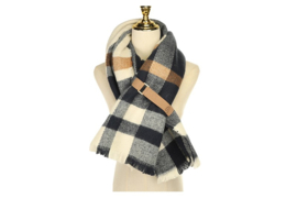 Sjaal Lieve | Blauw