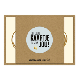 Geurkaartje | Dit leuke kaartje is voor jou