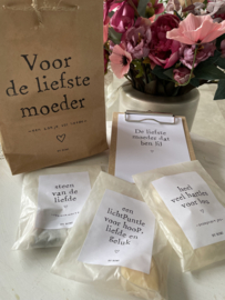 Een zakje vol liefde | Voor de liefste moeder