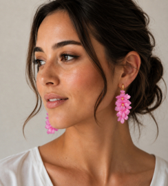 Oorbellen Pink Blossom