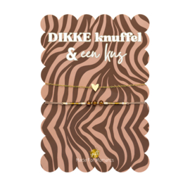 Armbanden set – Dikke Knuffel & Een Kus