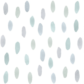 Muurstickers Druppels | Blauw