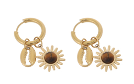 Oorbellen Lauren | Stone