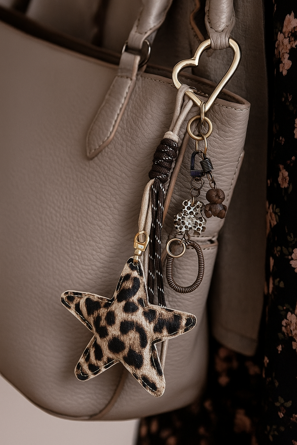 Tas-/ Sleutelhanger Ster