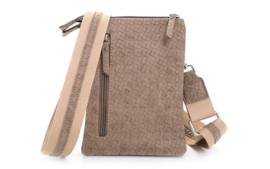 Telefoon-/ schoudertasje Swift | Taupe