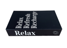 Decoratieboek met opbergfunctie | Relax
