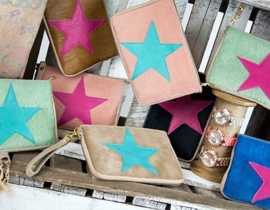 Tasje Mint Star blauw