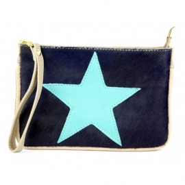 Tasje Mint Star blauw