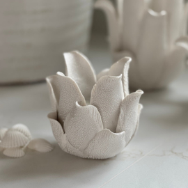 Waxinelichthouder Krana | Wit