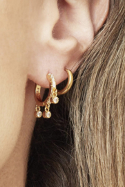 Oorbellen Little Hoops | Goud