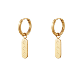 Oorbellen Sun | Goud