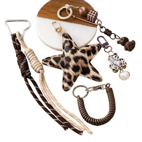 Tas-/ Sleutelhanger Ster