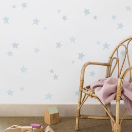 Muursticker Sterren | Blauw