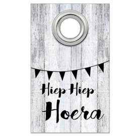 Sleutelhanger Hiep Hiep Hoera