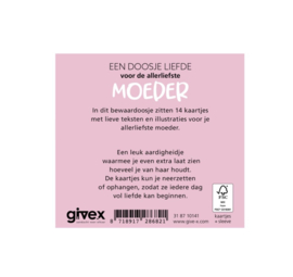 Doosje liefde | Allerliefste moeder
