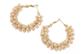 Oorbellen Helene | Champagne