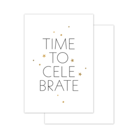 Kaartje | Time to Celebrate