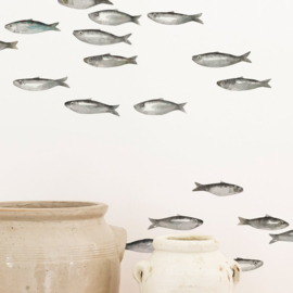 Muurstickers Sardine
