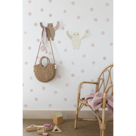 Muurstickers Dots | Roze