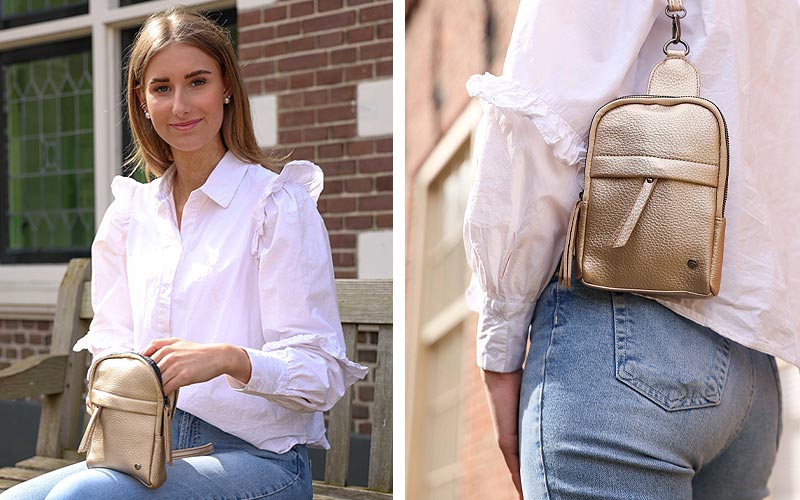 Crossbody Bakkum | Champagne