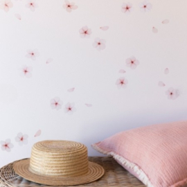 Muursticker Cherry Blossom | Roze