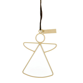 Mrs Bloom Metalen hanger Engel Clay | diverse maten