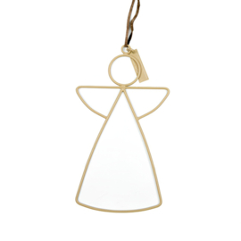 Mrs Bloom Metalen hanger Engel Clay | diverse maten