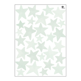 Muursticker Sterren | Roze
