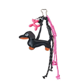Sleutelhanger Teckel | Zwart