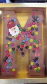 Luxe Chocolade Smartie Letter (Melk)