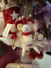 Meander Kersthanger Popcorn Muis