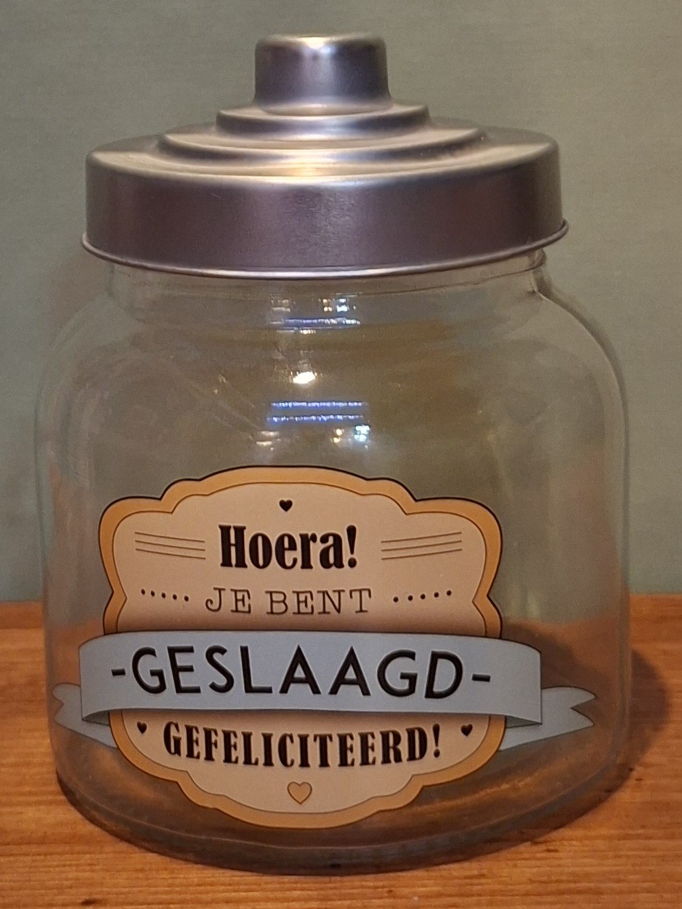 Snoeppot Geslaagd!