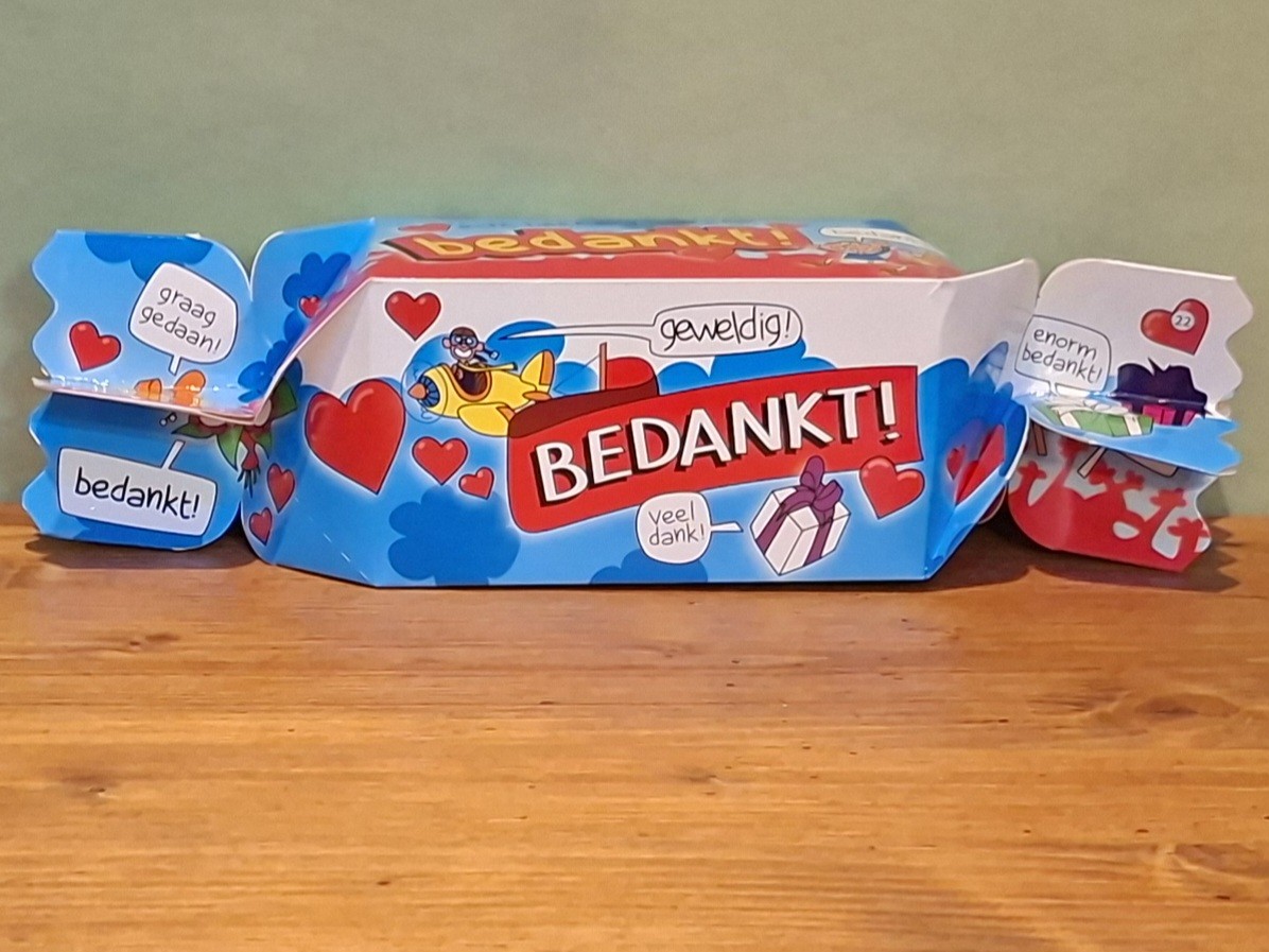 Toffeedoos Bedankt