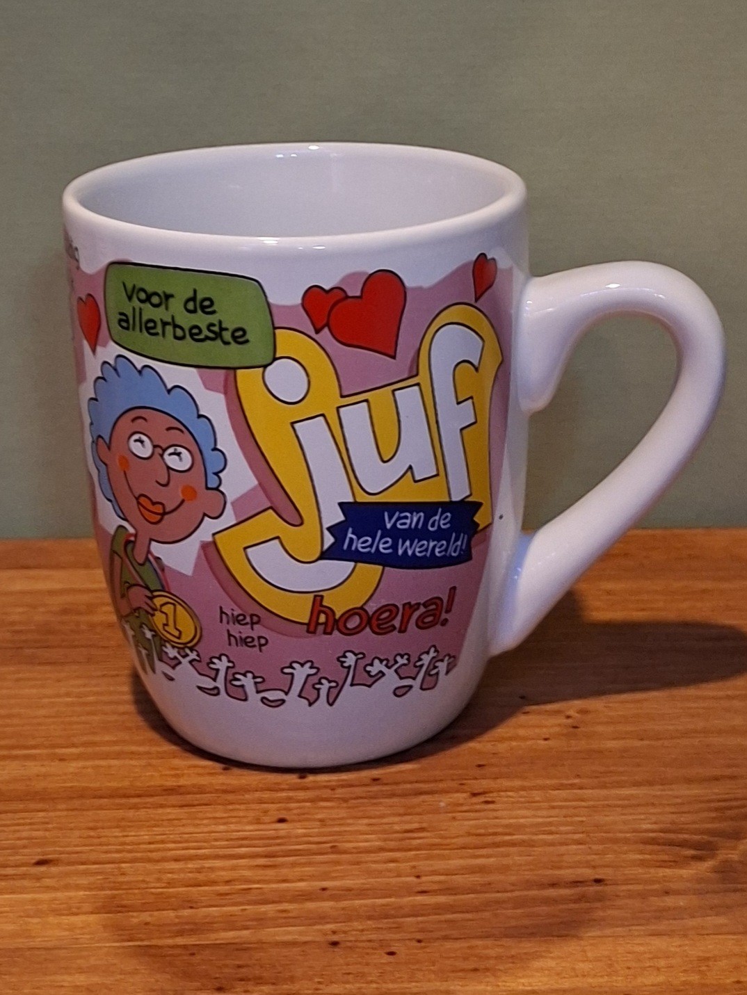 Mok voor de liefste Juf