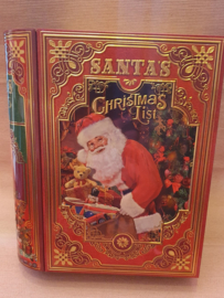 Kerstblik Santa Claus Boek (groot) (UITVERKOCHT)