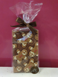 Kerst chocoladereep Gingerbread Cookie