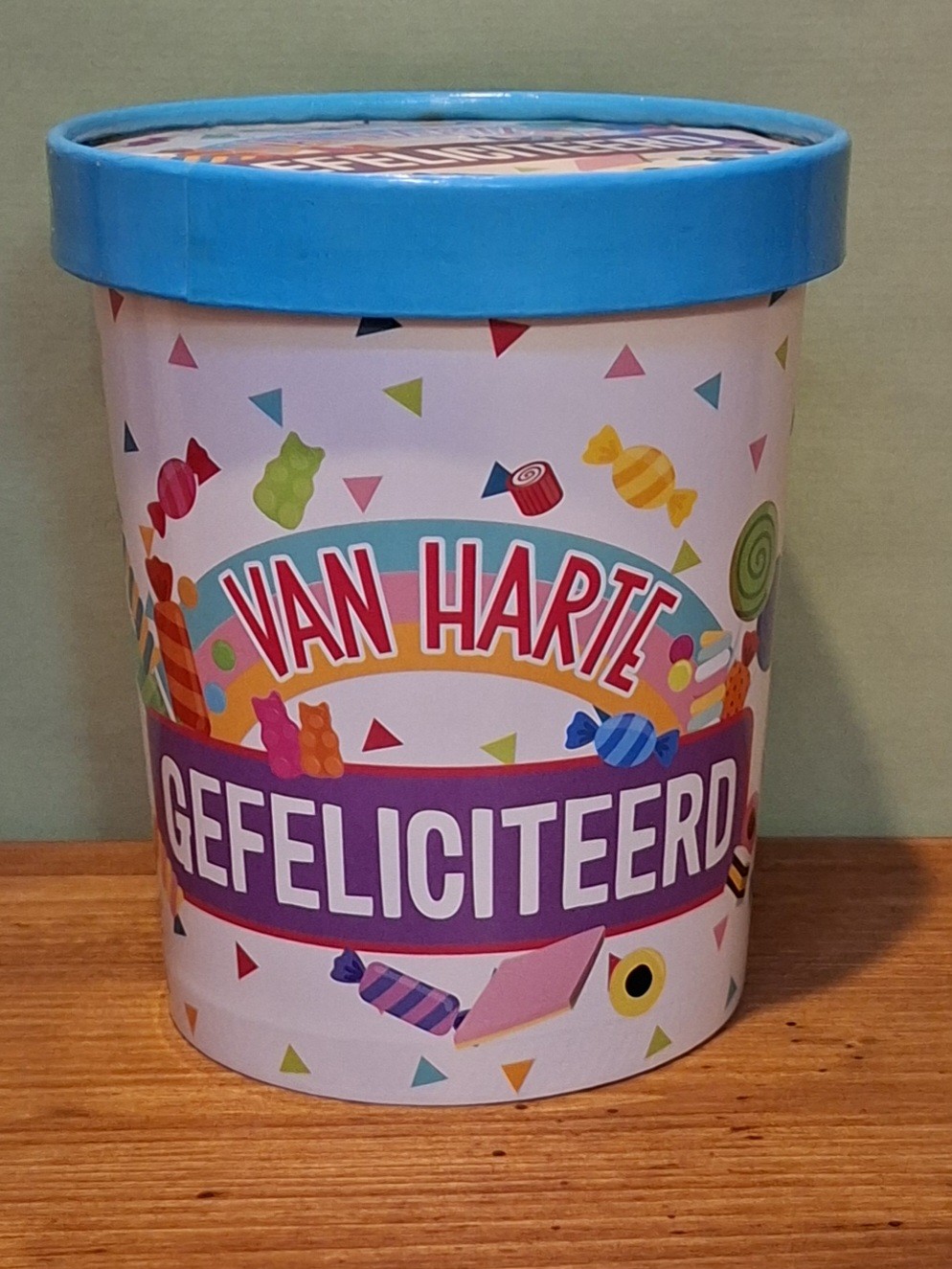 Bucket van Harte Gefeliciteerd!