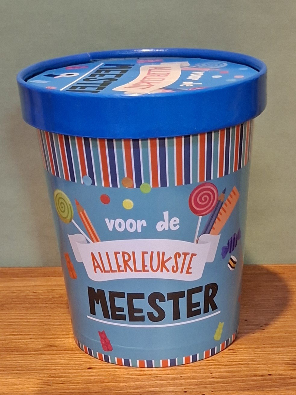 Bucket allerleukste Meester