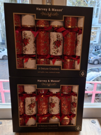 Christmas Crackers rood/wit (6 stuks)